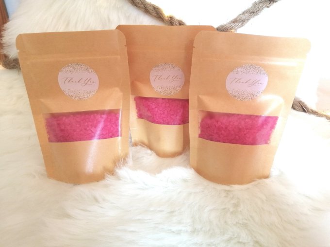 Sels de bain à la Rose